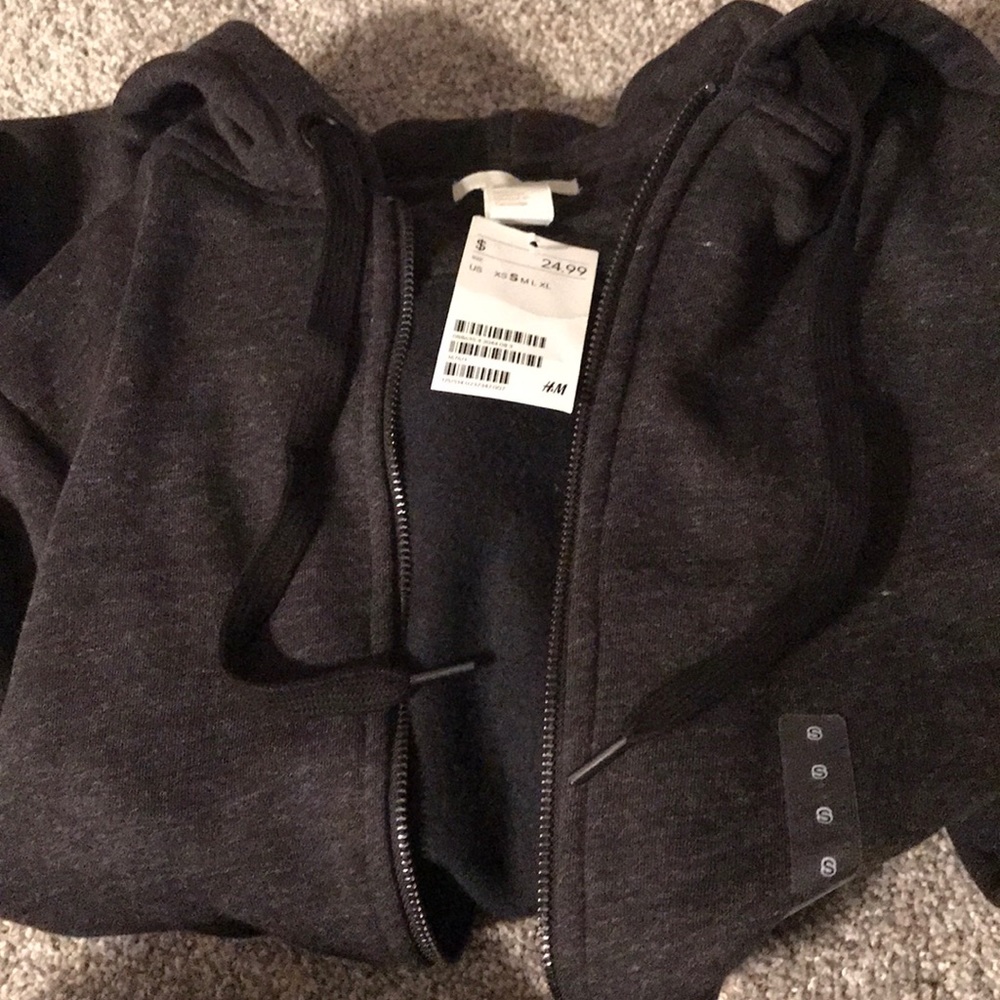 H&M zippered hoodie